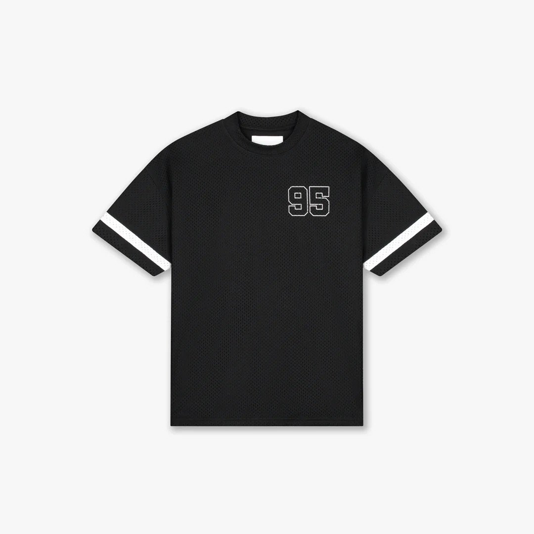Croyez Mesh Jersey | Black