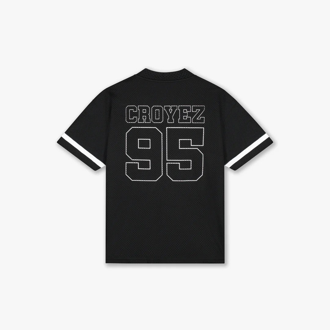 Croyez Mesh Jersey | Black