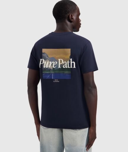 PURE PATH LANDSCAPE VIEW T-SHIRT DARK NAVY 26030104