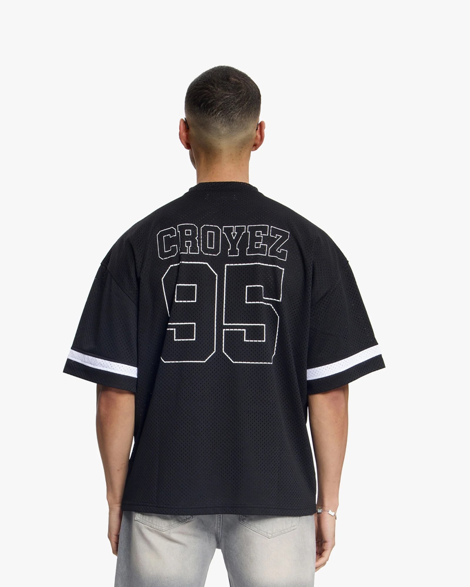 Croyez Mesh Jersey | Black