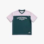Croyez Jersey Sport T-Shirt | Dark Teal/Pink