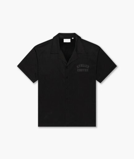 Croyez Mesh Atelier Shirt | Black