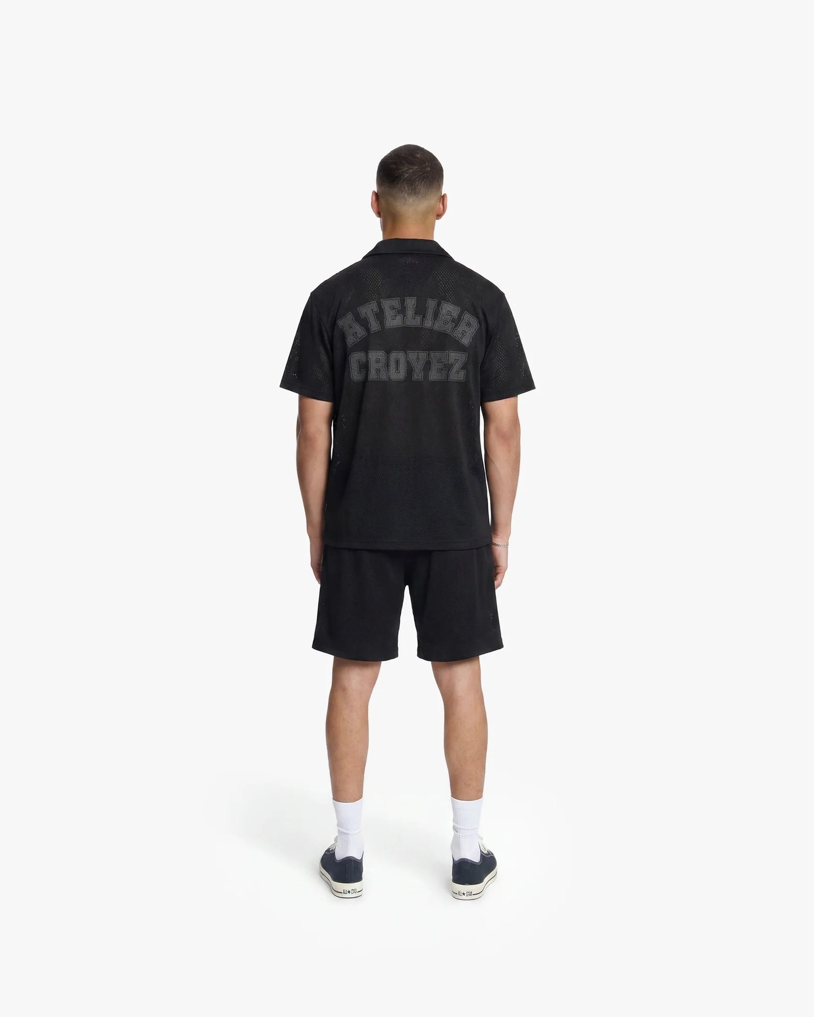 Croyez Mesh Atelier Shirt | Black