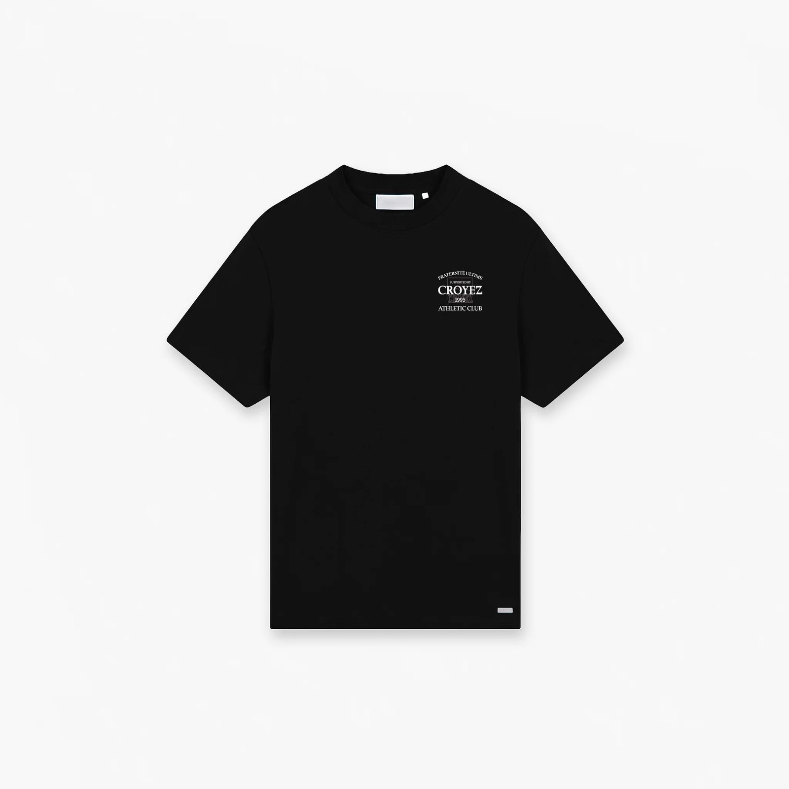 Croyez Overlay Fraternite T-Shirt | Black