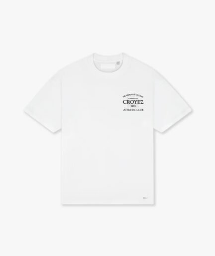Croyez Overlay Fraternite T-Shirt | White