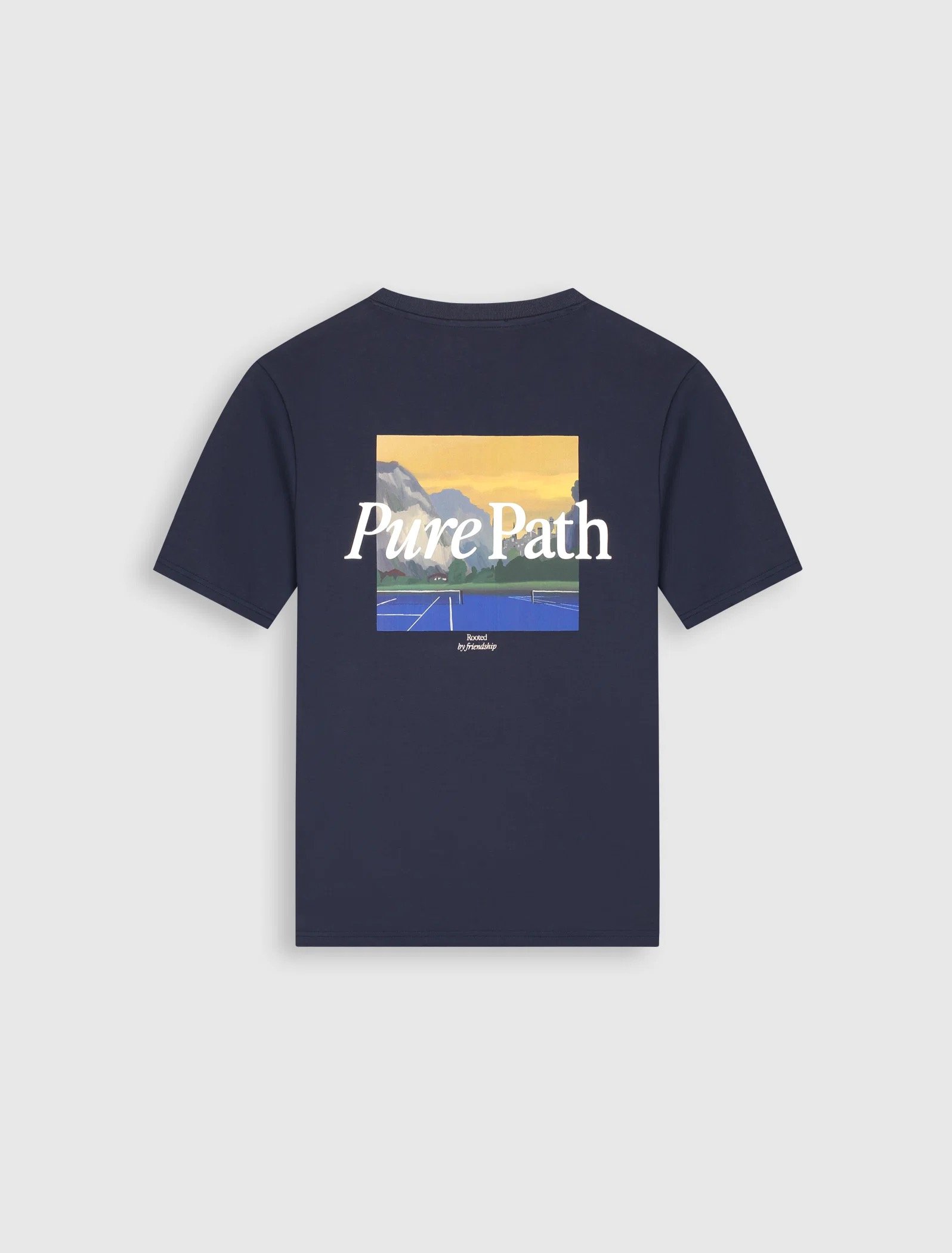 PURE PATH LANDSCAPE VIEW T-SHIRT DARK NAVY 26030104