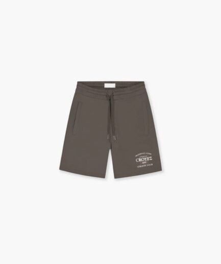 Croyez Overlay Fraternite Shorts | Washed Brown
