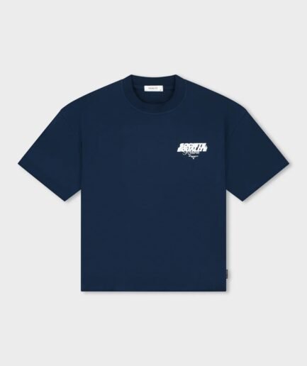EQUALITÉ SOCIETÉ RESORT BOXY TEE NAVY