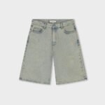 EQUALITÉ JULLIAN DENIM JORTS AZURE BLUE