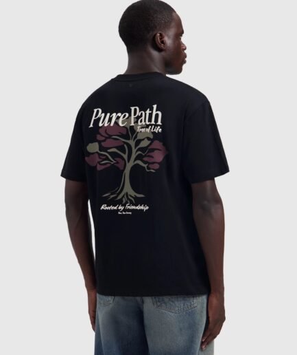 PURE PATH TREE OF LIFE T-SHIRT BLACK 26030110