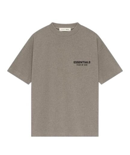 FEAR OF GOD ESSENTIALS CLASSIC FIT T-SHIRT - HOMESTEAD HEATHER