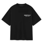 FEAR OF GOD ESSENTIALS CLASSIC FIT T-SHIRT - BLACK/WHITE