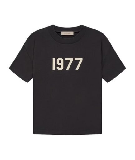 FEAR OF GOD FEAR OF GOD ESSENTIALS 1977 T-SHIRT - IRON