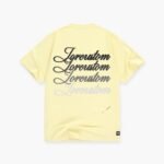 JORCUSTOM STITCHED LOOSE FIT T-SHIRT VINTAGEYELLOW