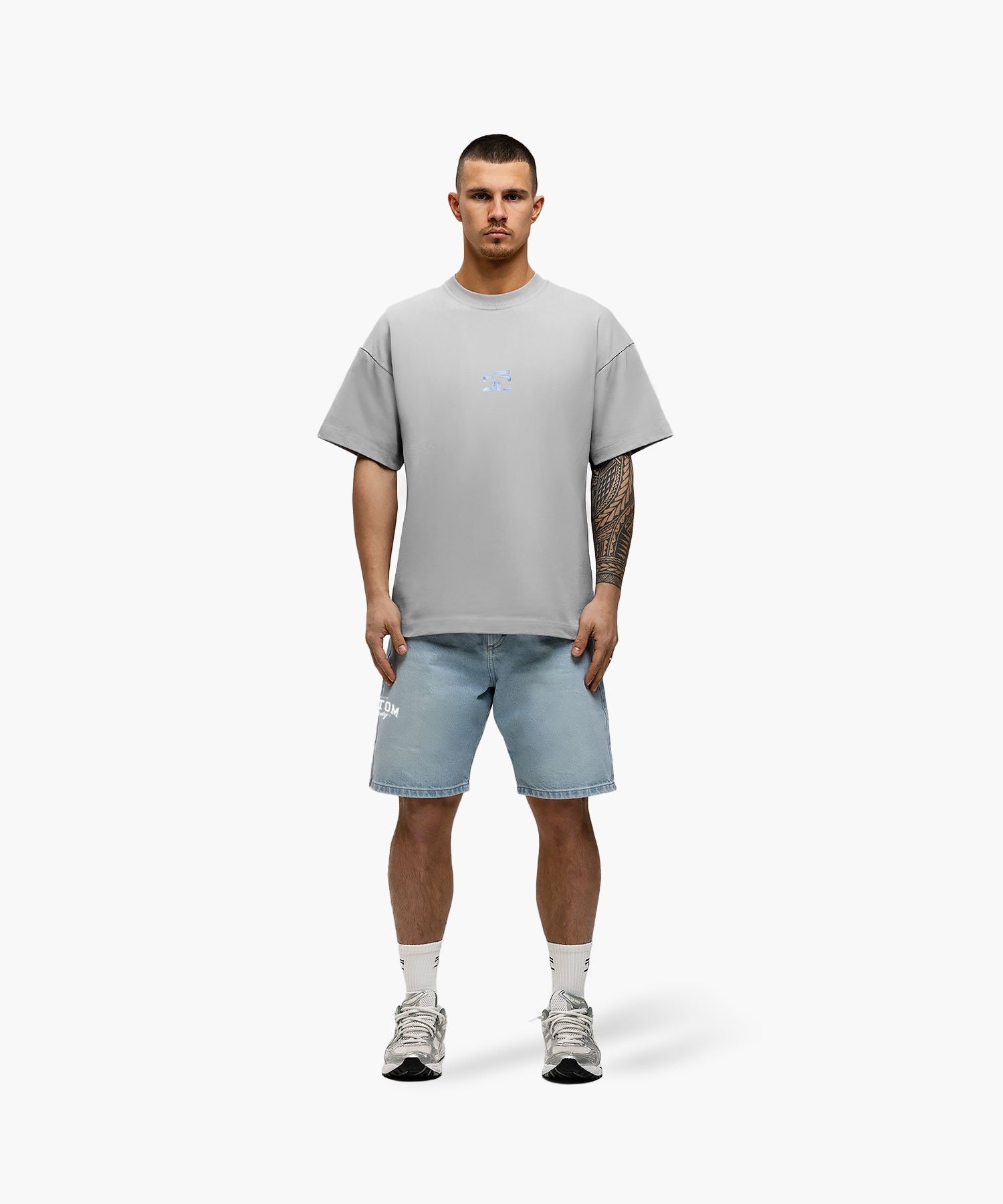JORCUSTOM ARTIST2.0 LOOSE FIT T-SHIRT LIGHTGREY