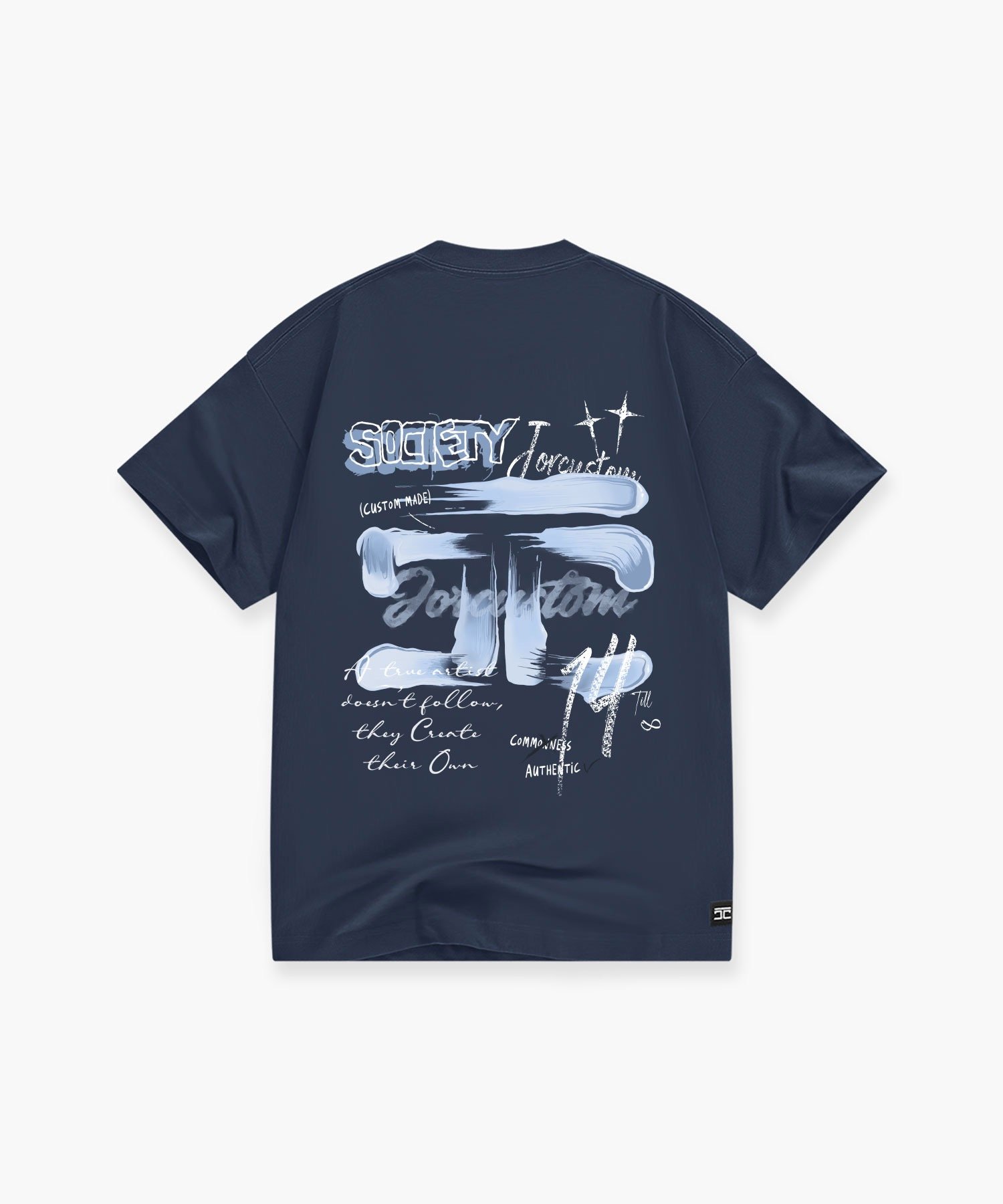 JORCUSTOM ARTIST2.0 LOOSE FIT T-SHIRT MIDNIGHTBLUE