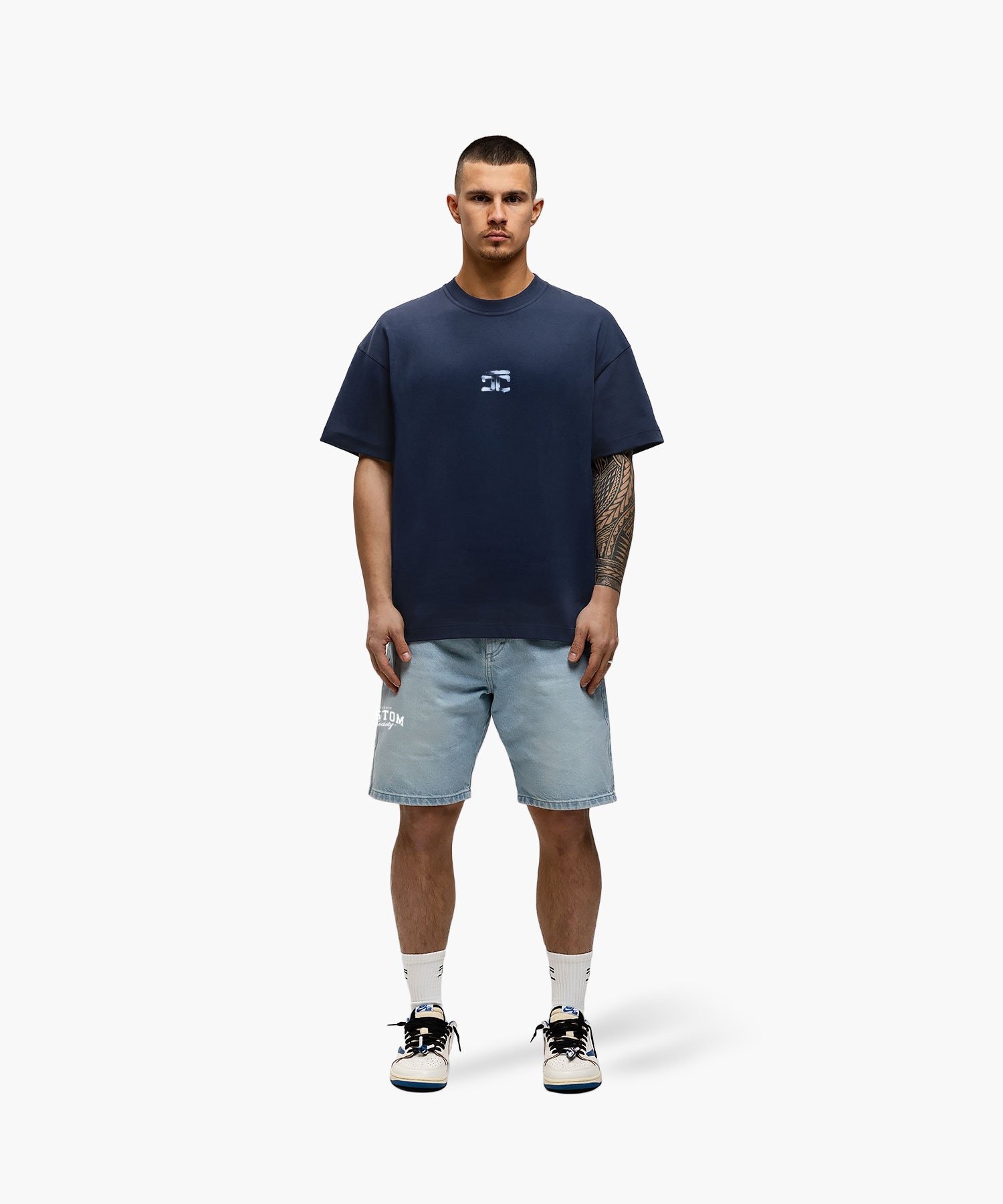 JORCUSTOM ARTIST2.0 LOOSE FIT T-SHIRT MIDNIGHTBLUE