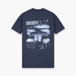 JORCUSTOM ARTIST2.0 SLIM FIT T-SHIRT MIDNIGHTBLUE