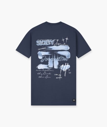 JORCUSTOM ARTIST2.0 SLIM FIT T-SHIRT MIDNIGHTBLUE