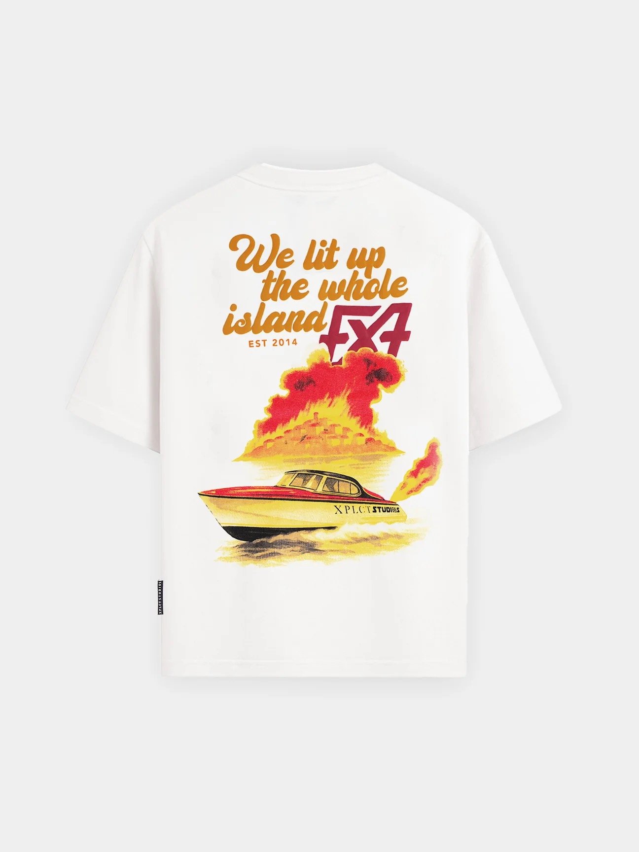 Xplct Studios Lit Tee | Off white