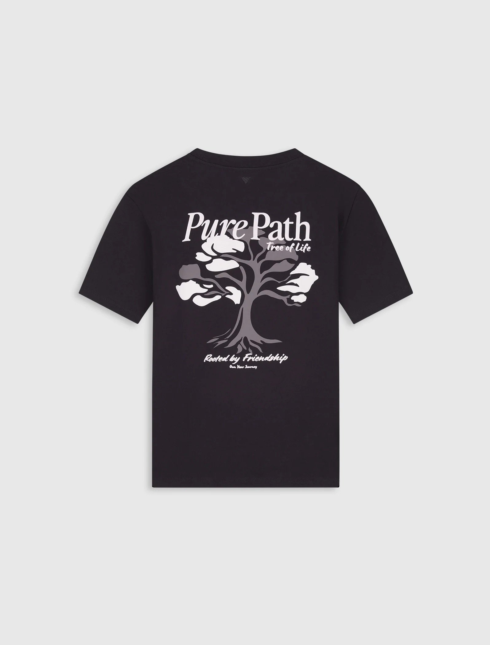 PURE PATH TREE OF LIFE T-SHIRT DARK BROWN 26030110