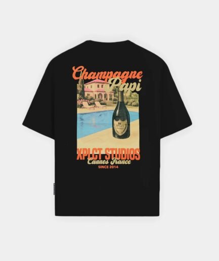 Xplct Studios Champagne Tee | Black