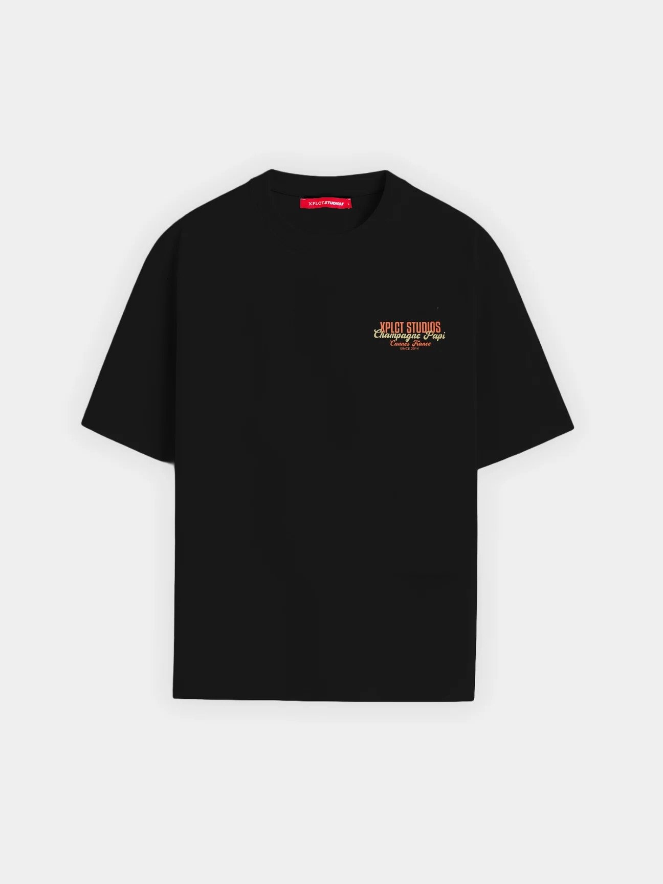 Xplct Studios Champagne Tee | Black