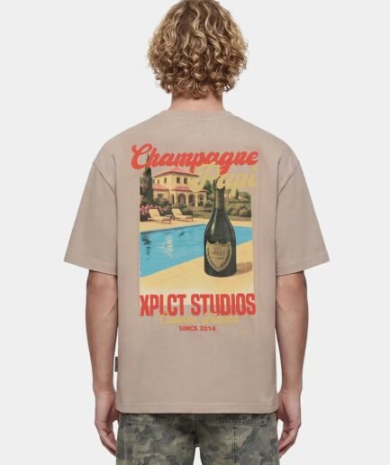 Xplct Studios Champagne Tee | Beige