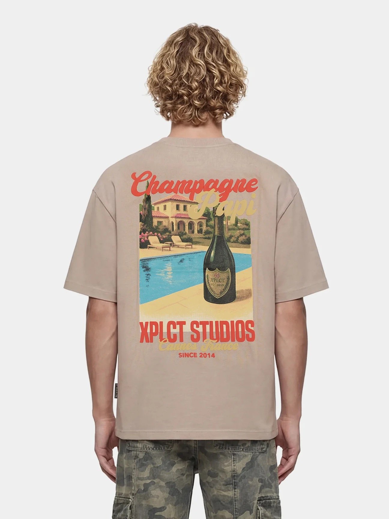Xplct Studios Champagne Tee | Beige