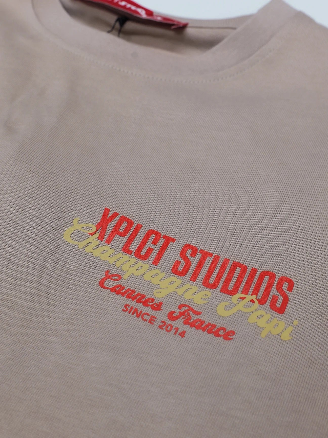 Xplct Studios Champagne Tee | Beige