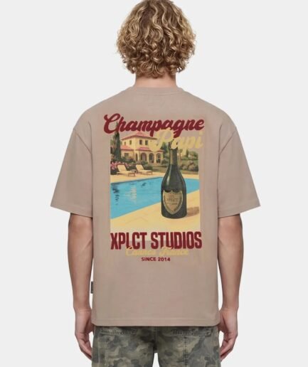 Xplct Studios Champagne Tee | Taupe