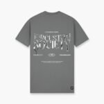 JORCUSTOM: UNCOMMONMINDS SLIM FIT T-SHIRT ANTHRACITE