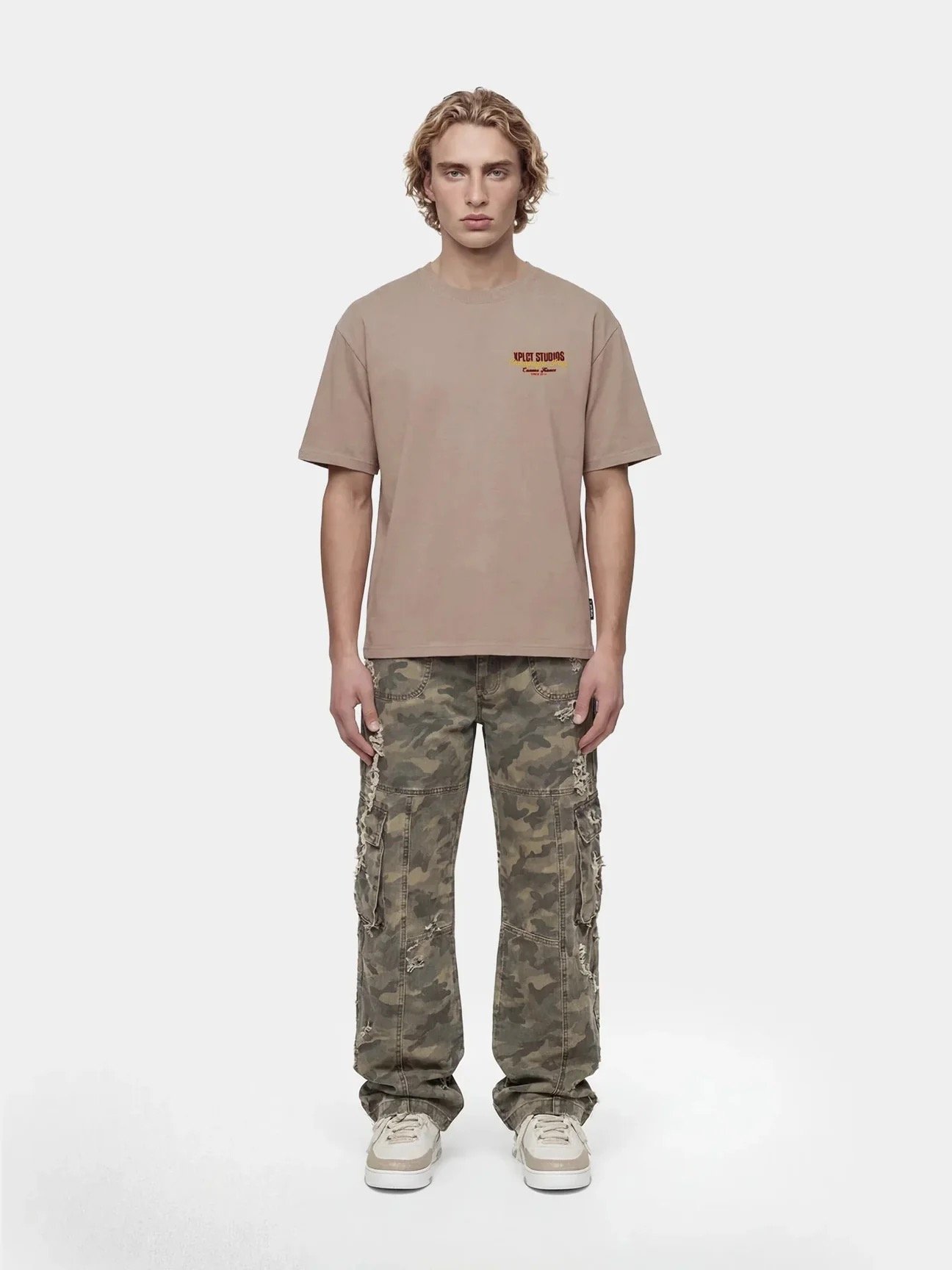 Xplct Studios Champagne Tee | Taupe