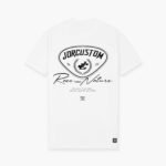 JORCUSTOM: RACEAGAINSTNATURE SLIM FIT T-SHIRT WHITE