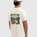 PURE PATH RIVA VIEW T-SHIRT ECRU 26010108