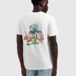 PURE PATH TRIO OF FLOWERS T-SHIRT OFFWHITE 26010116