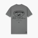JORCUSTOM: RACEAGAINSTNATURE SLIM FIT T-SHIRT ANTHRACITE