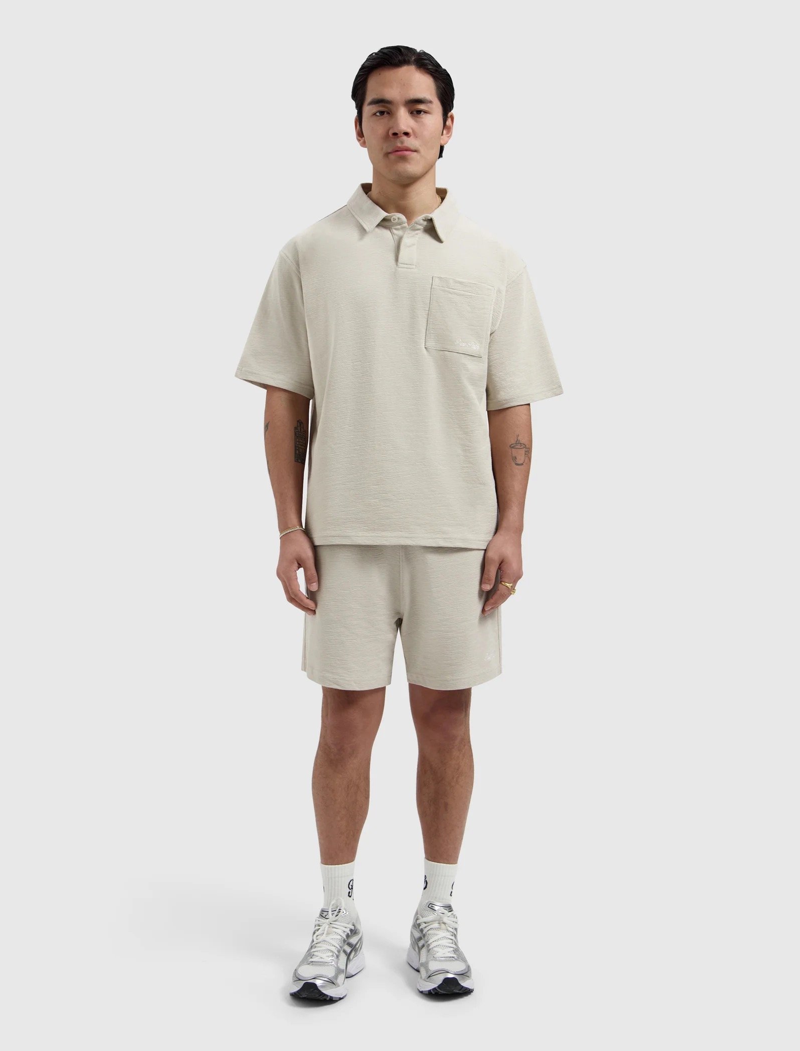 PURE PATH STRUCTURE SWEAT SHORTS 26010522