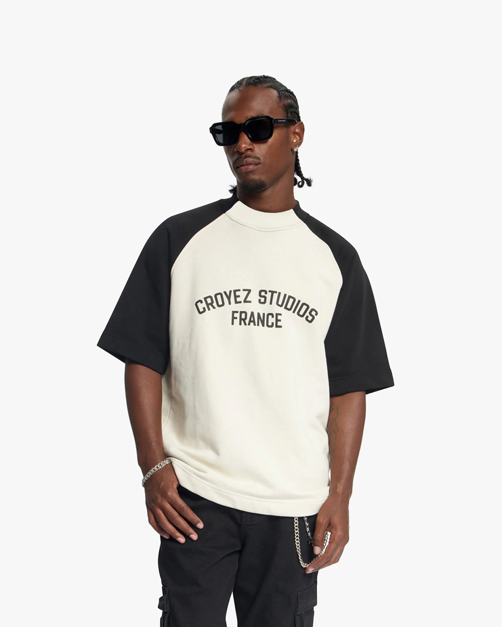 Croyez Studios Raglan T-Shirt | Light Beige