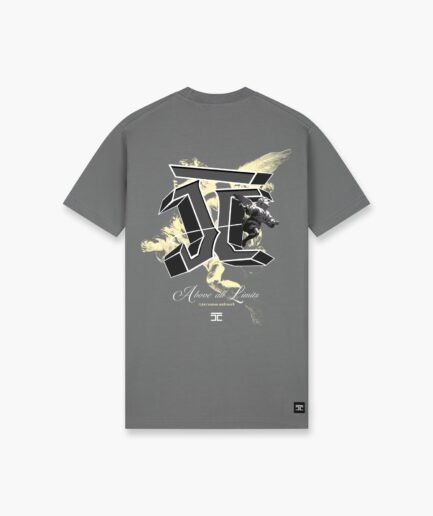 JORCUSTOM: ABOVEALLLIMITS SLIM FIT T-SHIRT ANTHRACITE