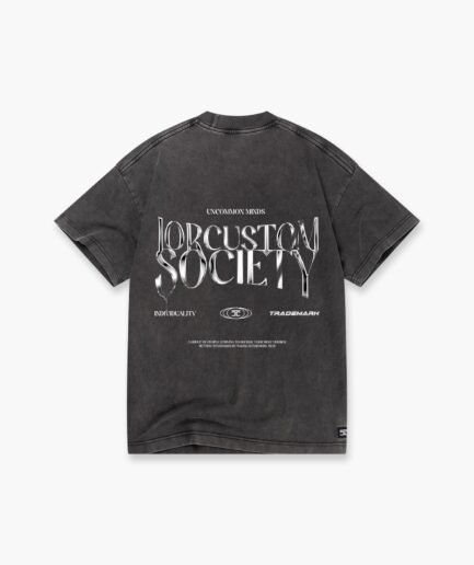 JORCUSTOM: UNCOMMONMINDS LOOSE FIT T-SHIRT ACIDGREY