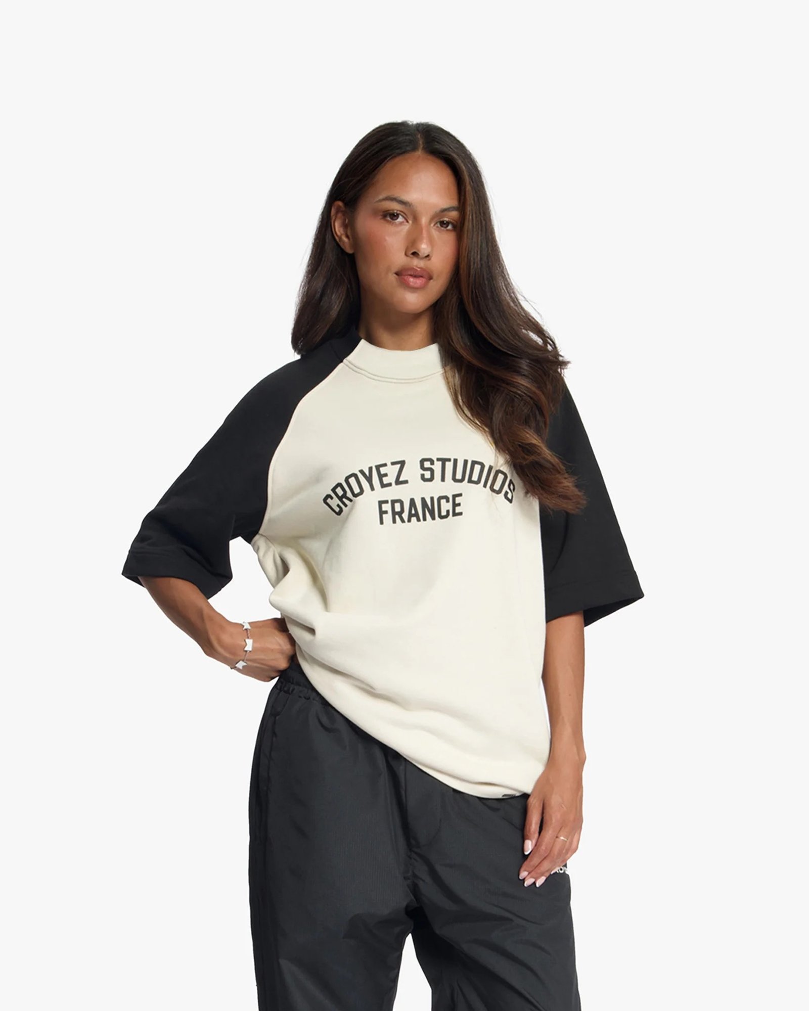Croyez Studios Raglan T-Shirt | Light Beige