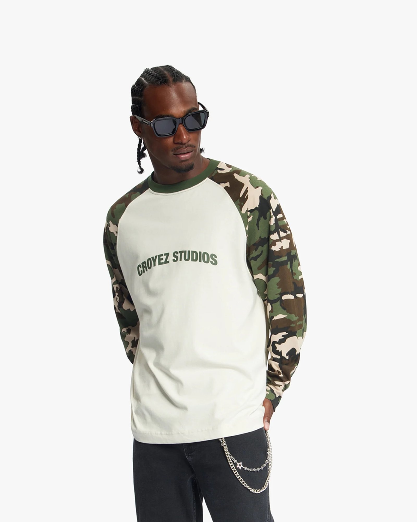 Croyez Two Tone Camo Longsleeve | Camo