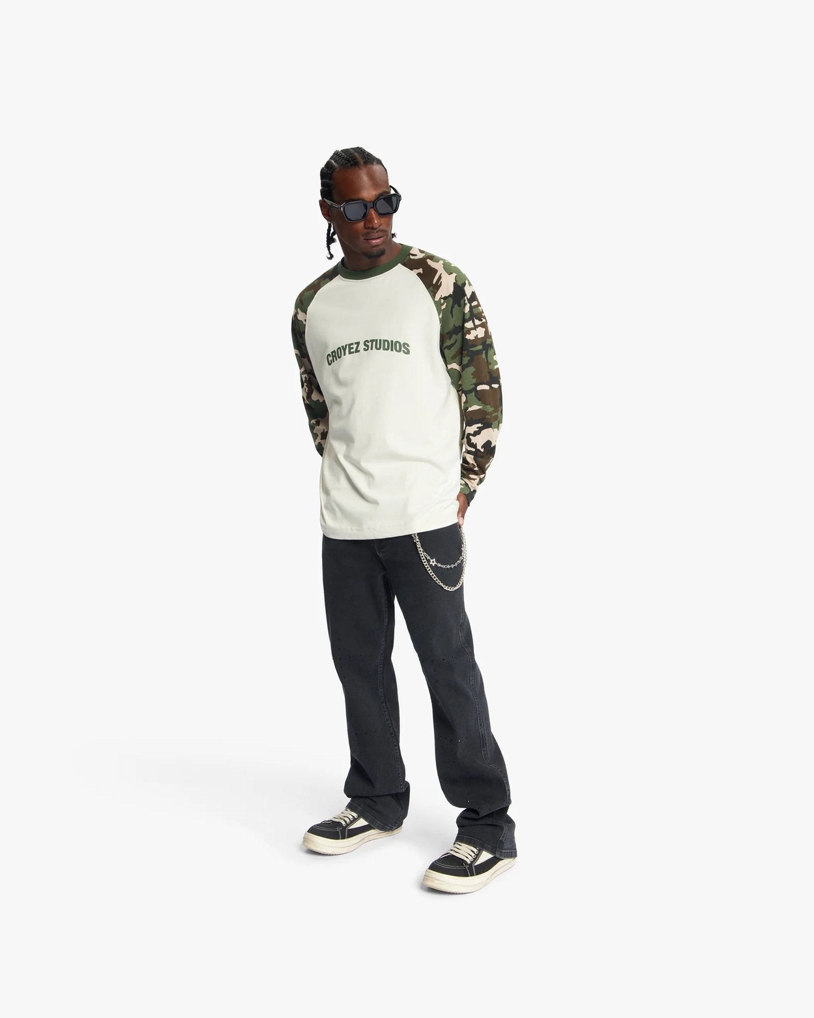 Croyez Two Tone Camo Longsleeve | Camo