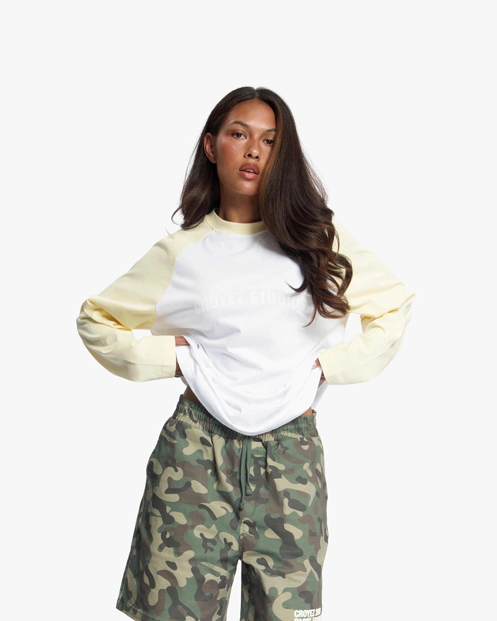Croyez Two Tone Longsleeve | Light Yellow