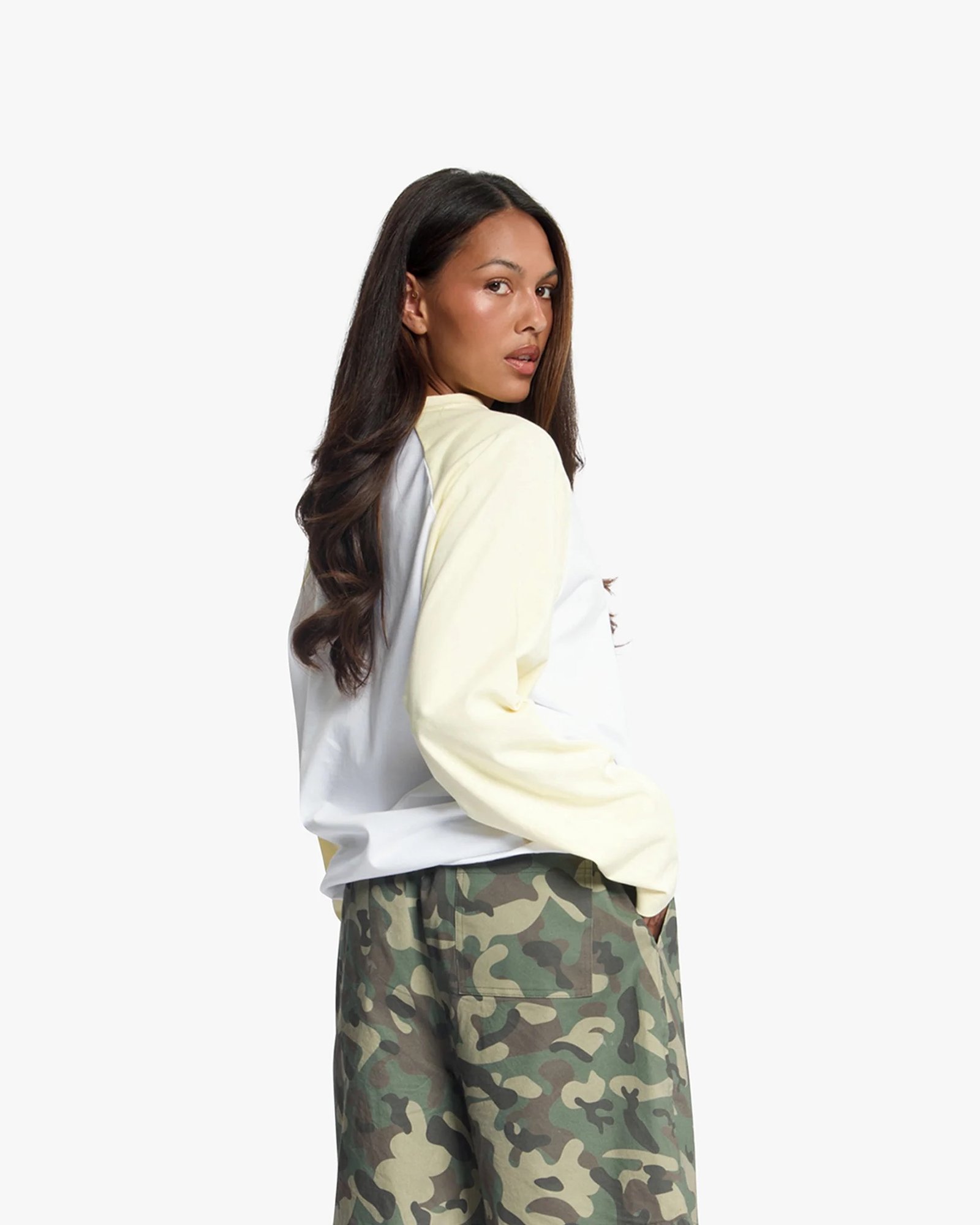 Croyez Two Tone Longsleeve | Light Yellow