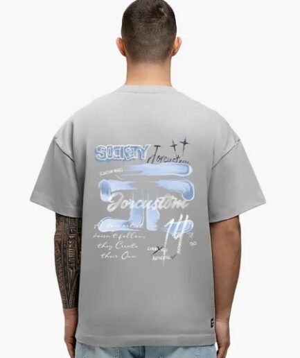 JORCUSTOM ARTIST2.0 LOOSE FIT T-SHIRT - LIGHT GREY