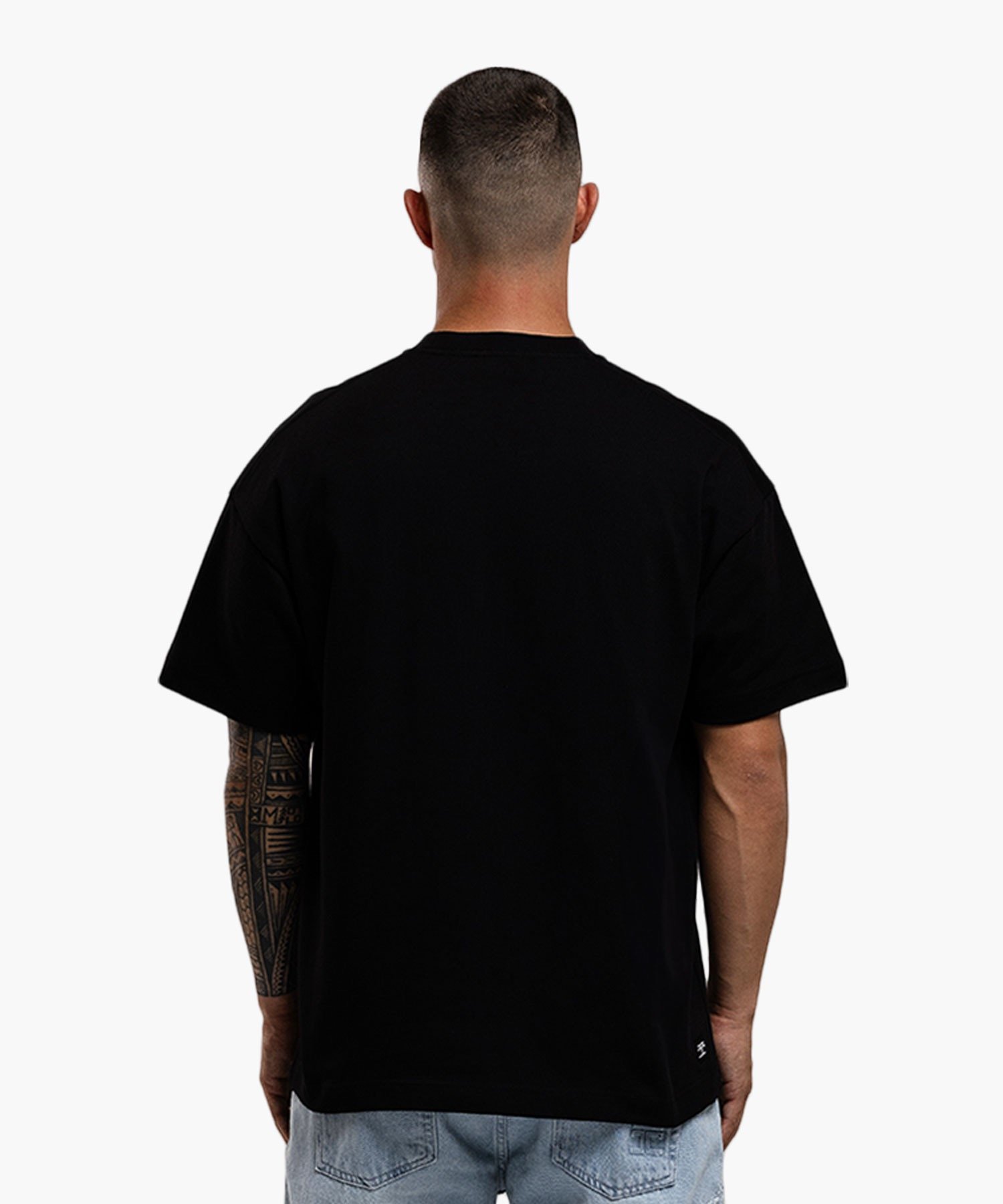 JORCUSTOM CUSTOMSOCIETY LOOSE FIT T-SHIRT BLACK
