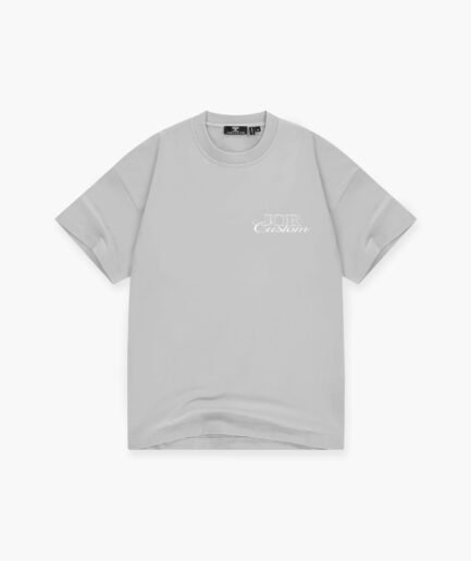 JORCUSTOM LOOSE FIT T-SHIRT LIGHTGREY