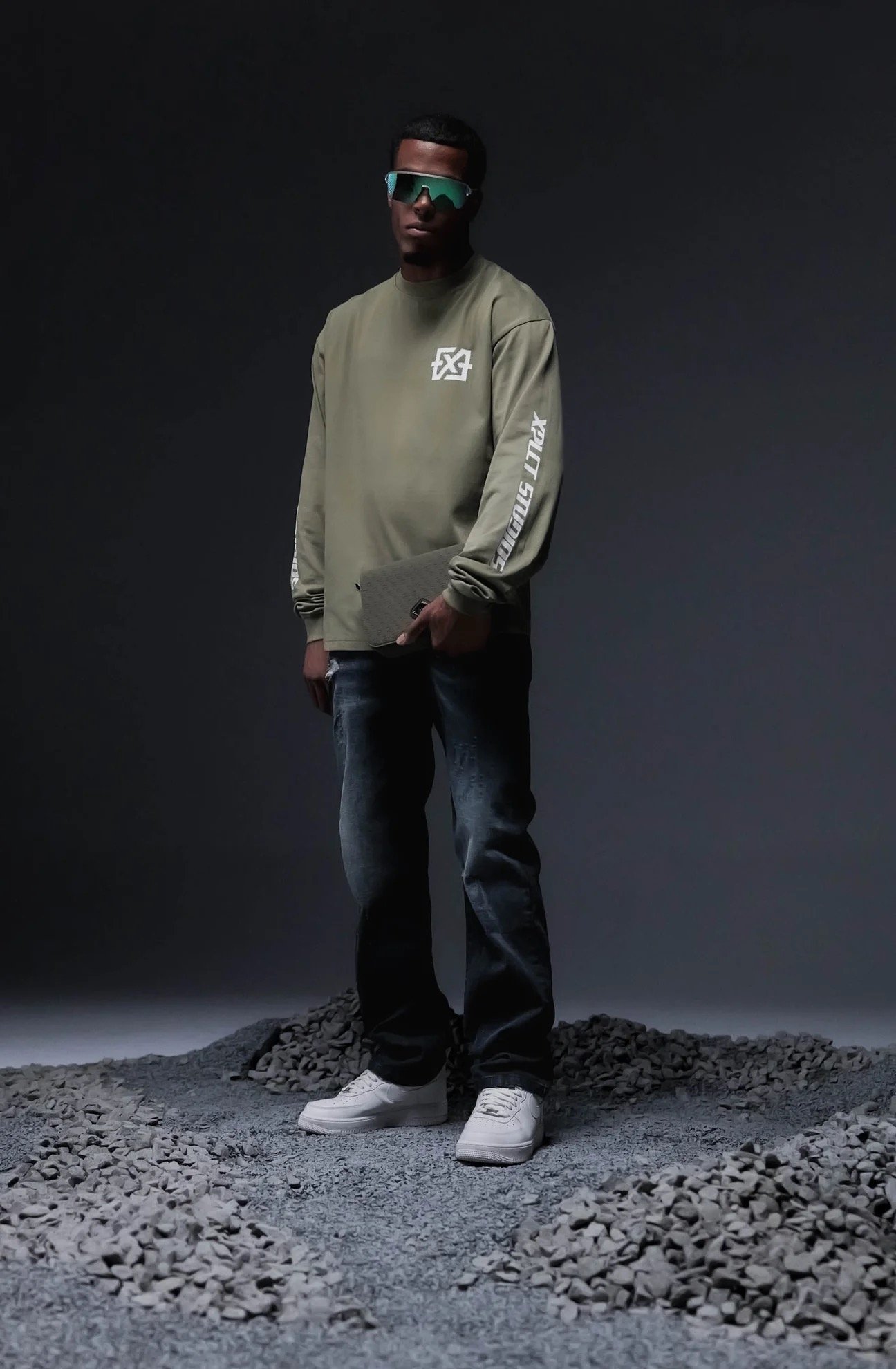 Xplct Studios Vortex Longsleeve | Army